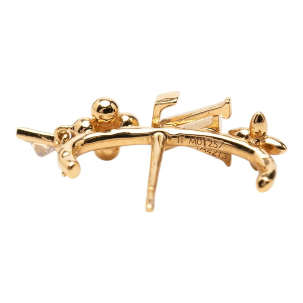 LOUIS VUITTON Gold Earrings - Picture 3 of 4